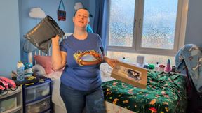 Genie Pole Wear Slingkini & CandyZombies Cow Ears Unboxing & Try On - Solo Girl