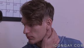 Young jocks Zack Grayson and Justin Dean make passionate love