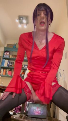 Jess Silk Riding Dildo