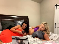 Blonde brunette lesbians Holly Halston Stephanie Swift