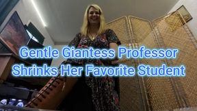 Gentle Giantess Professor Shrinks Her Favourite Student - 360VR