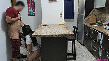 Viviendo con mi Linda Sobrina que Ya no puede Dejar La Polla de su Tio