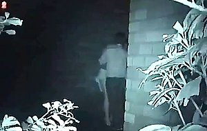 Two japanese couples night park sex