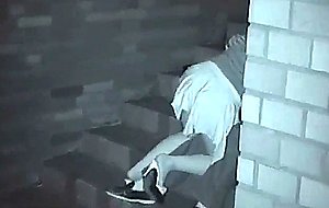 Two japanese couples night park sex