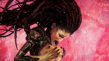 Kerrigan rides cock POV - Starcraft Parody