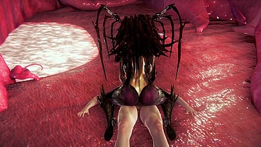 Kerrigan rides cock POV - Starcraft Parody