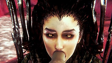 Kerrigan rides cock POV - Starcraft Parody