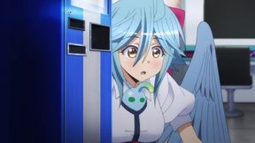 Hot Anime Bird Babe Loses Her Cell Phone In Her Ass Crack