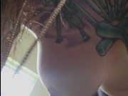 Watch Me Vigorously Vacuum Topless