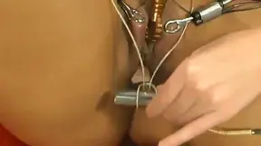 Lesbian Blonde Ties Up DragonLily for Rough Pleasure Torture Showdown