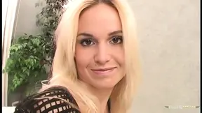 Super sexy blonde gets double-creampied and wants more