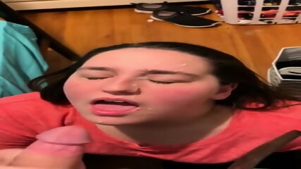 cheating wife takes a facial