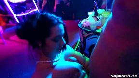 Insatiable girls went to a random party to have sex with handsome guys they meet there