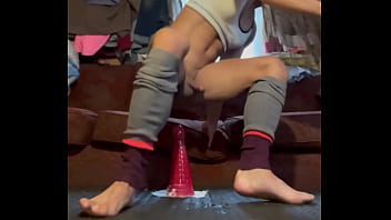 Lvory White - Femboy Fuck Big Dildo