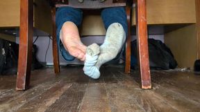 POV Your Femboy Roommate Teases You with Their Soles (no Paint Version)