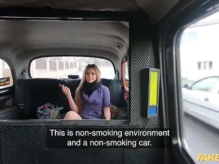Tina is having fantastic sex with a gracious taxi driver, after giving him a unfathomable oral job
