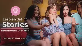Lesbian Dating Stories - Her Roommates Don't Know