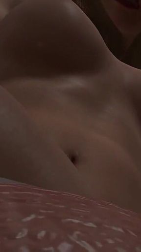 POV Giantess Handjob and Cum in Your Face - Giant Futa