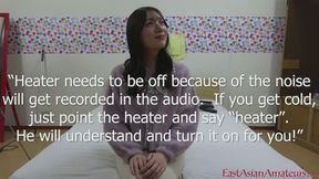 #23-1 REAL 4K Japanese Osaka in her FIRST Amateur Creampie for Jay Bank Presents Scene #23-1