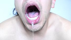 uvula con saliva