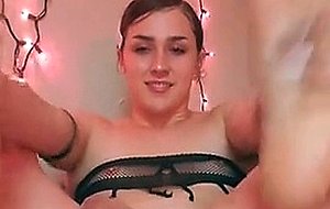 Hottie tries out new toy