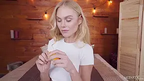 Hot Euro Girl Amazing Solo Over Bed! With Nancy A And Nancy Hot