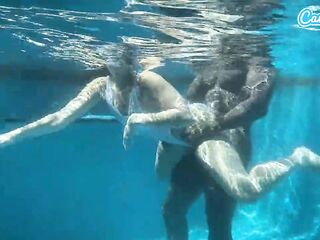 Underwater Sex Amateur Teen Crushed By BBC Large Ebony Jock