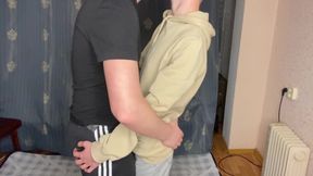 Boy gives friend a good sucking
