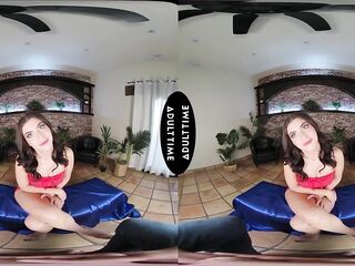 UP CLOSE VR - Consummate Gal Hotty Ritchie Licks Your Cum From Her Vagina After Sexy Sex POV