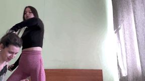 060RJ Full vers This dirty bitch will be humiliated and spat upon! I'll sit on her chest and make her lick my feet