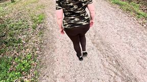 Hanging tits getting hard slaps