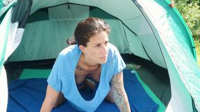 Nudist MILF Alzbeta - Under the blouse