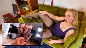 British MILF deepthroats and gets pounded in spicy POV