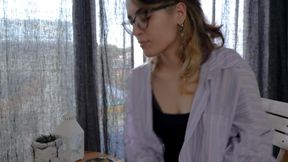 Tasting ''Seven Stars'' Cigarettes (Japanese tobacco)