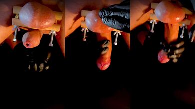 A great vise for men's eggs! Incredible ejaculation control!