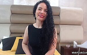 Mature lady strips off and masturbates on webcam