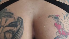 My farts on his cock, farts so wet, I make him cum so much, he releases so much semen with my vibrations from my farts