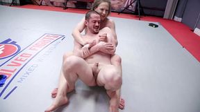 cheyenne jewel vs fluffy mixed wrestling