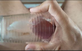 Super Cum in Stepdaddy's Cup Bareback