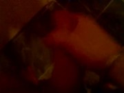 Masturating in toilet