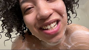 Best Step-daddy Ever Watches Me Shower After sex