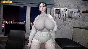 Hot Chinese secretary gets ravaged naked by ebony husband in graphic 3D animation