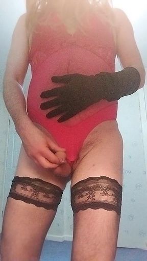 Sweet Sissy Clit Tastes & Cums