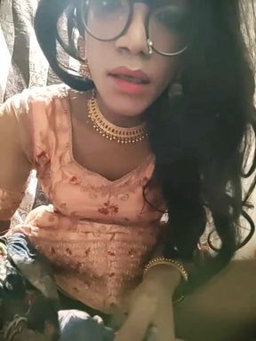 Indian Sissy Strocking and Cumming