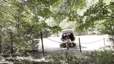 Tinder Date Fucks Me While My Husband Is Waiting At Home