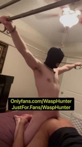 Bound Bi Top Sensory Deprivation Breeding / Post Orgasm Torment