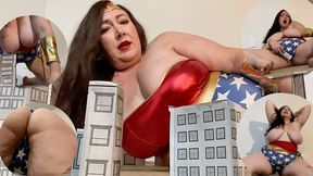 Giant Wonder Woman Lost in Your City