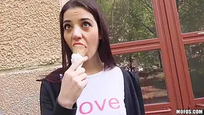 Jessica Malone In Gives Head And Gets Nicely Fucked In Public