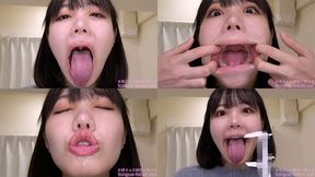 Hikage Hinata - Erotic Long Tongue and Mouth Showing - MOV