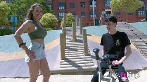 lara cruz, unleashed: calling her friend while getting fucked!!